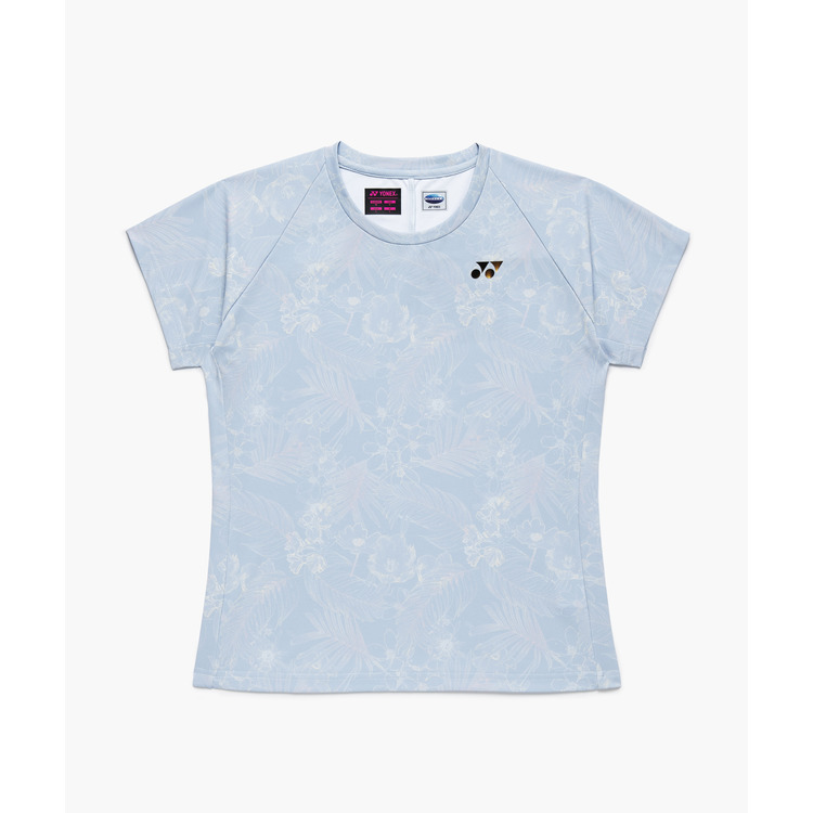 YONEX Women's game shirt.20983 Color:Pastel blue