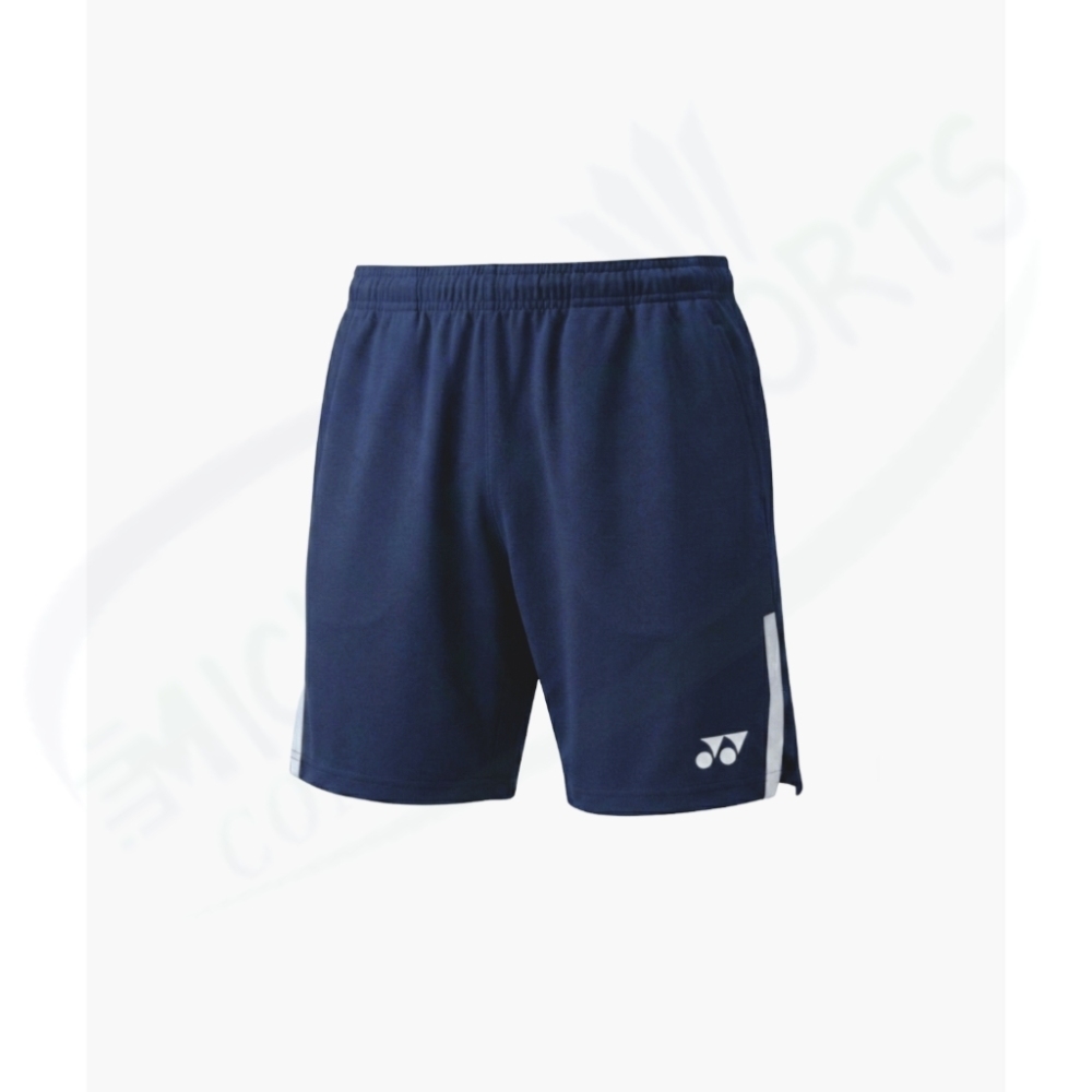 YONEX Unisex knit shorts.15255 Color:Navy Blue
