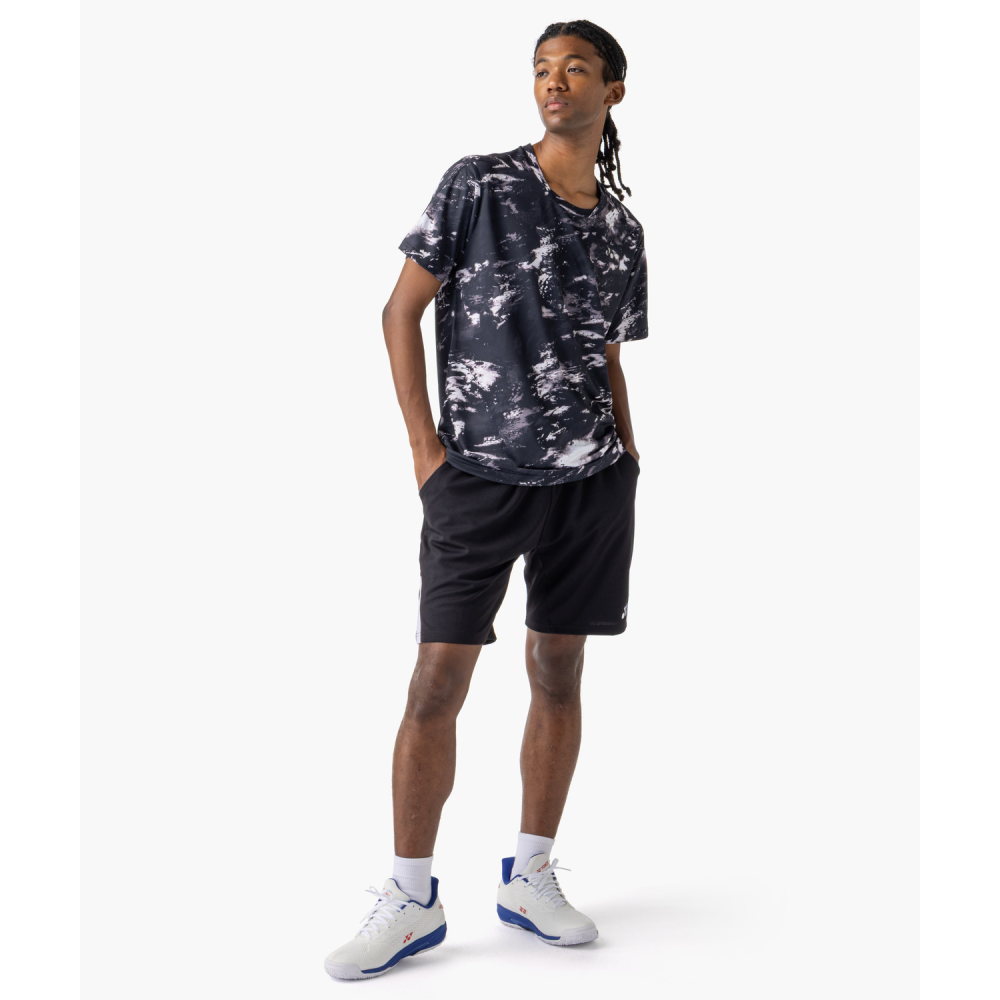 YONEX Unisex knit shorts.15255 Color:Black