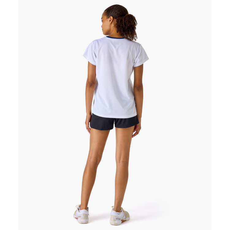 YONEX Women's Game Shirt.20995 color white