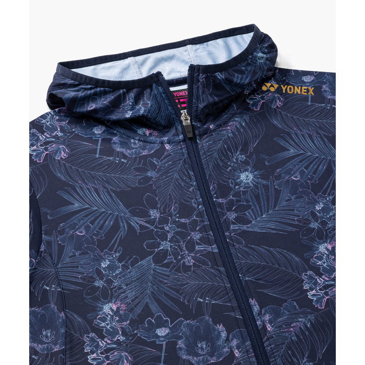 YONEX Women's Knit Warm-up Hoodie.57093 Color:Dark Navy delivery free