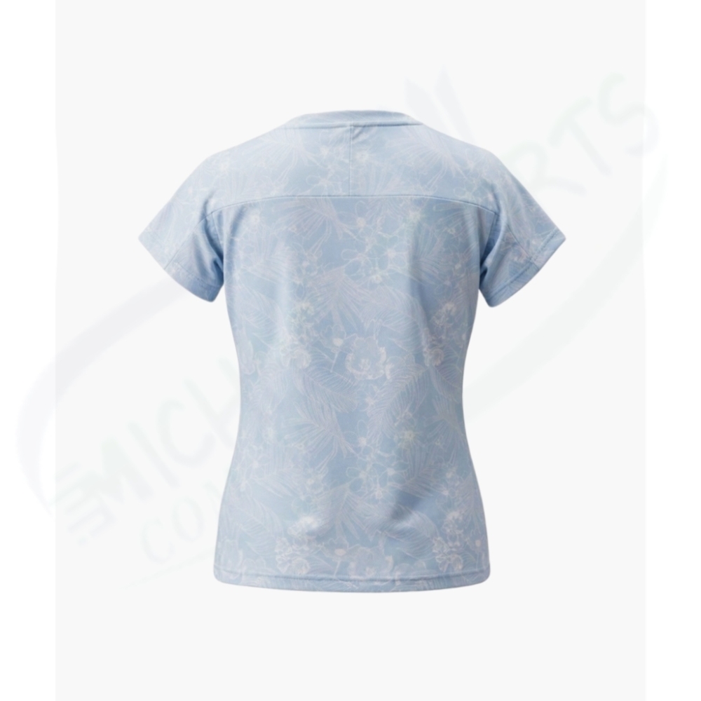 YONEX Women's game shirt.20983 Color:Pastel blue
