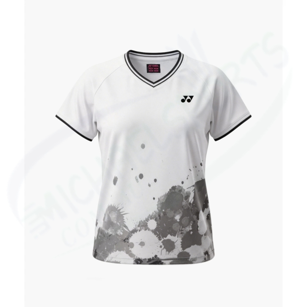 YONEX Women's game shirt.20985 Color:White