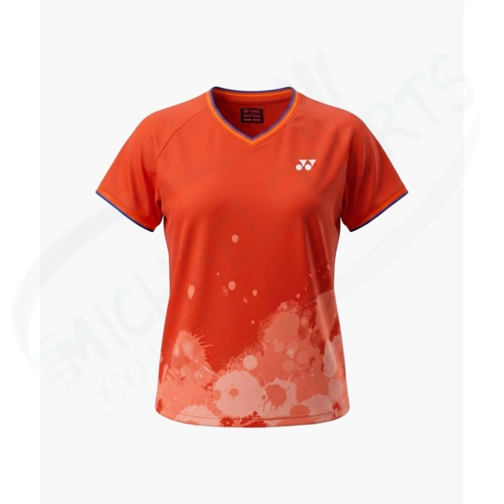 YONEX Women's game shirt.20985 Color:Orange