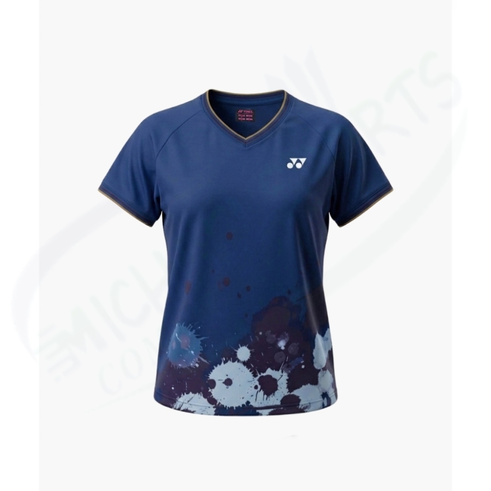 YONEX Women's game shirt.20985 Color:Dark Navy