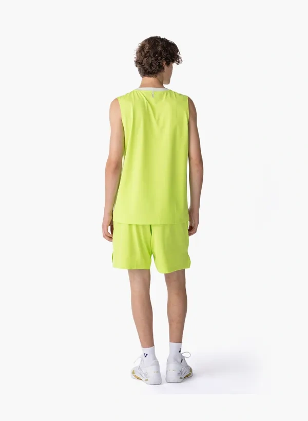YONEX 10714 MEN'S SLEEVELESS TOP-FRESH LIME made in Japan