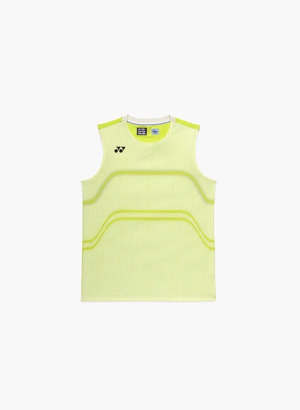 YONEX 10714 MEN'S SLEEVELESS TOP-FRESH LIME made in Japan