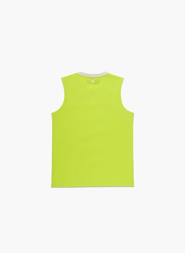 YONEX 10714 MEN'S SLEEVELESS TOP-FRESH LIME made in Japan