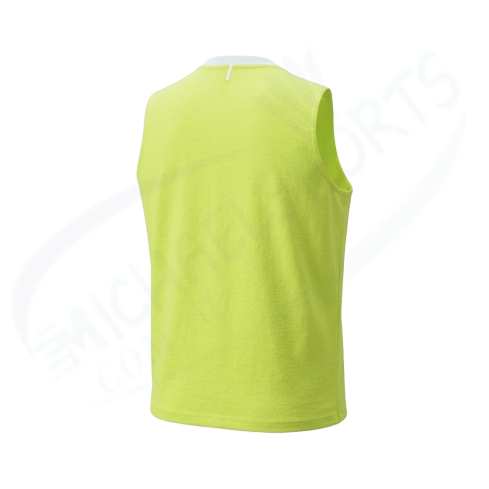 YONEX 10714 MEN'S SLEEVELESS TOP-FRESH LIME made in Japan