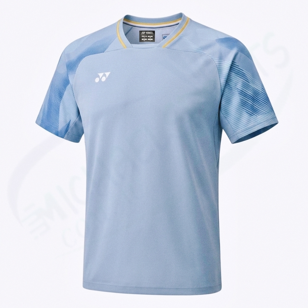YONEX 10733YX Mens Crew Neck Shirt Jewel Blue color made in Japan