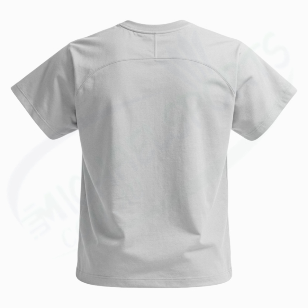 YONEX 16839EX Unisex T-Shirt Silver Gray color（full cotton)