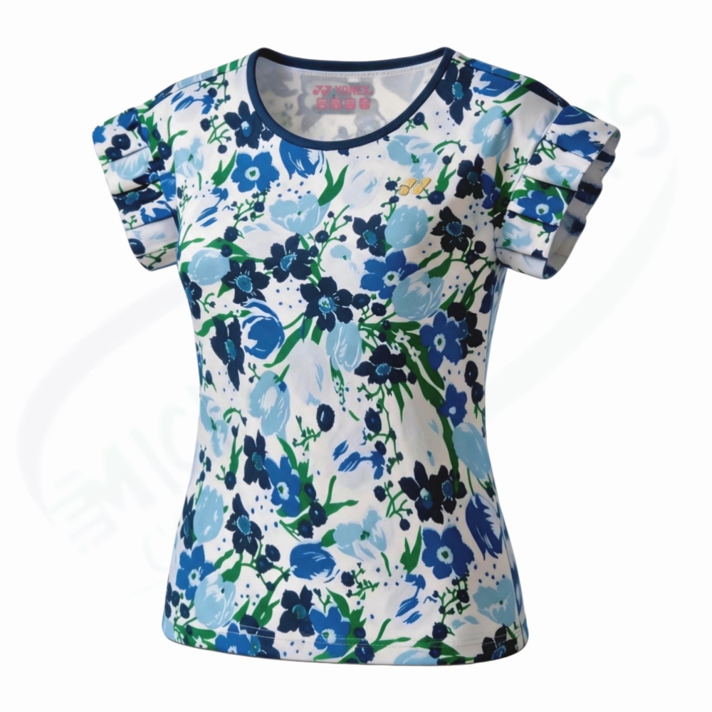 YONEX Women's game shirt.20974 Color:Deep Blue MADE IN JAPAN