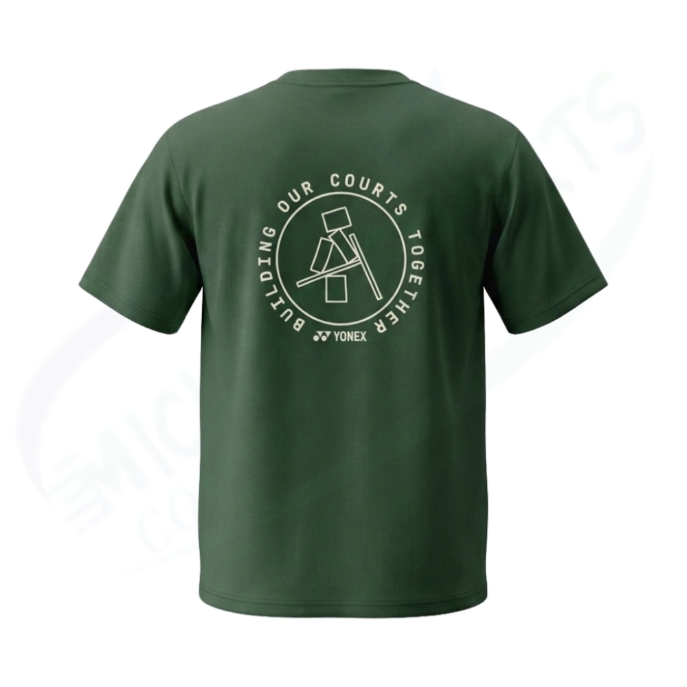 Yonex 80th Anniversary (Limited Edition) Shirt 16957AEX UNISEX green color