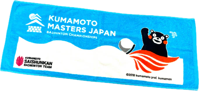 Blue Face Towel Kumamon ver.