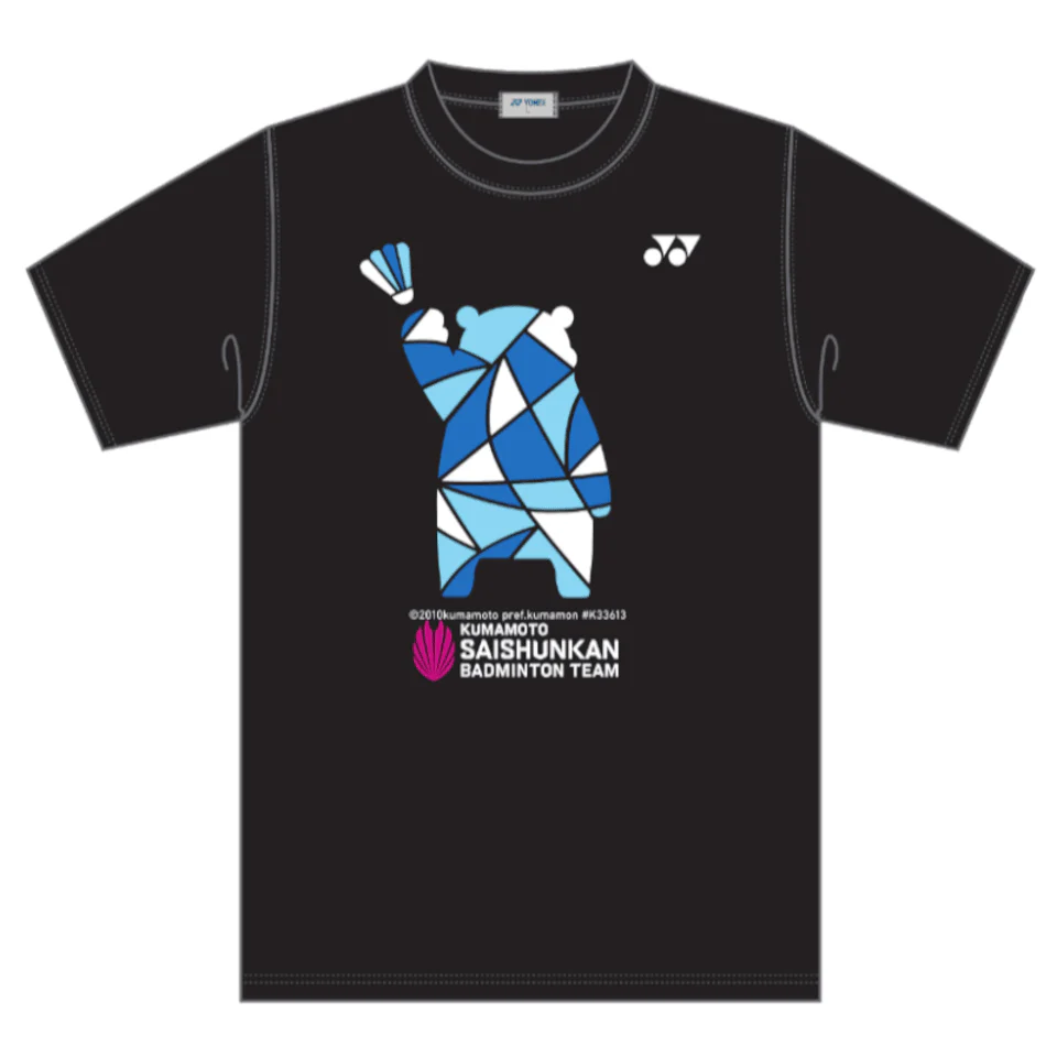 Kumamoto Masters Japan Blocking Blue T-Shirt Kumamon ver.YOB25375