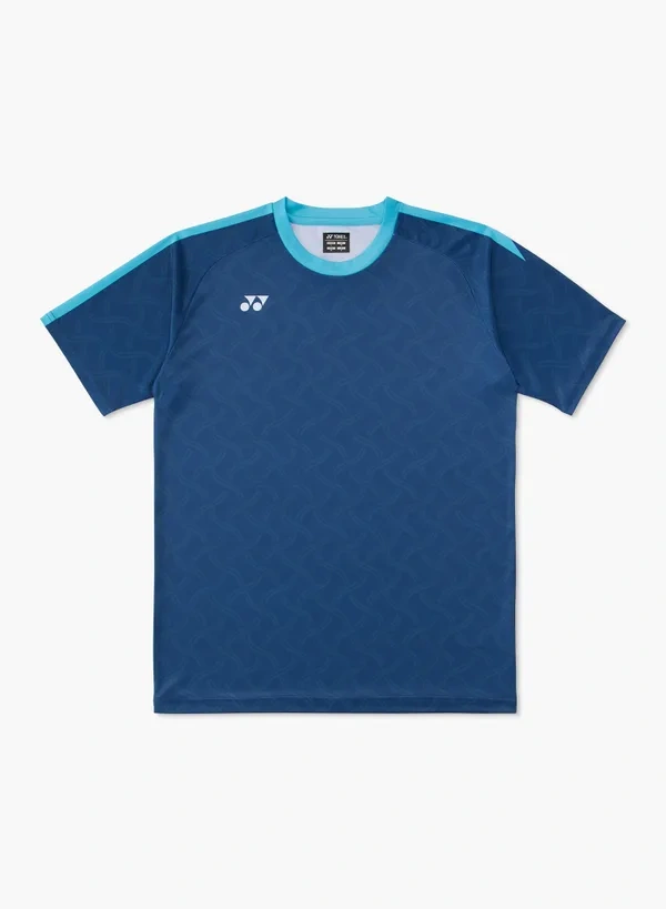 YONEX 16864EX UNISEX T-SHIRT-INDIGO  BLUE COLOR