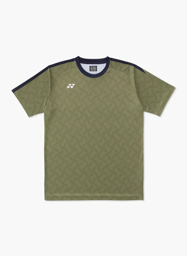 YONEX 16864EX UNISEX T-SHIRT-Khaki COLOR