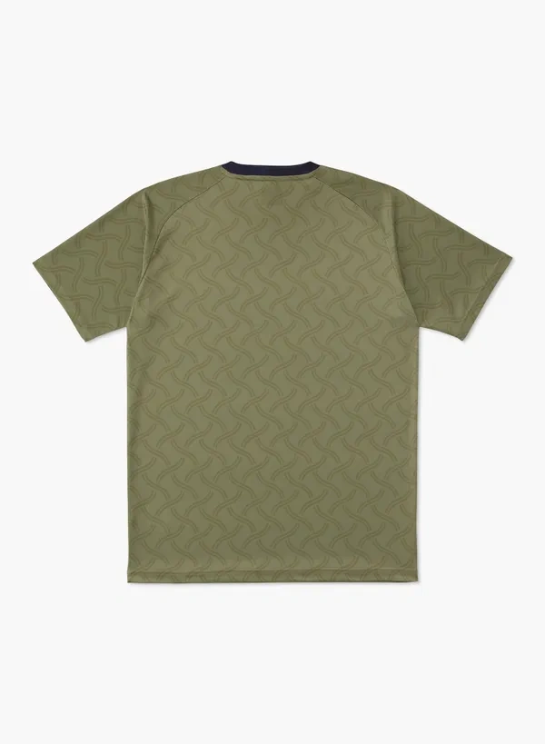 YONEX 16864EX UNISEX T-SHIRT-Khaki COLOR