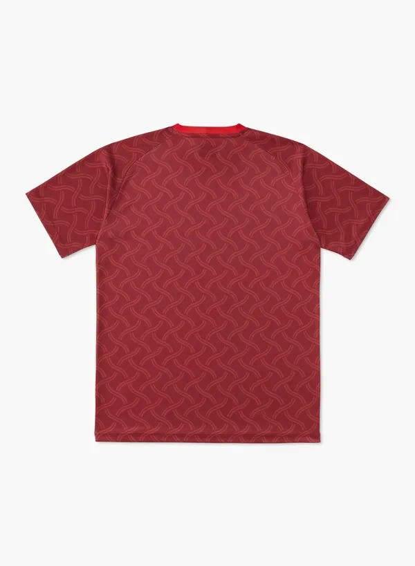 YONEX 16864EX UNISEX T-SHIRT-Smoke Red COLOR