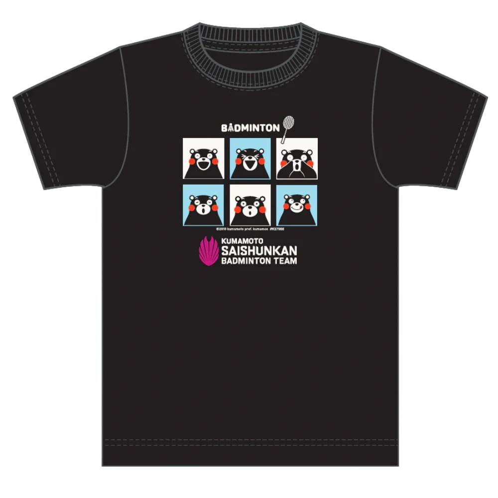 Face Collection T-Shirt Kumamon ver.