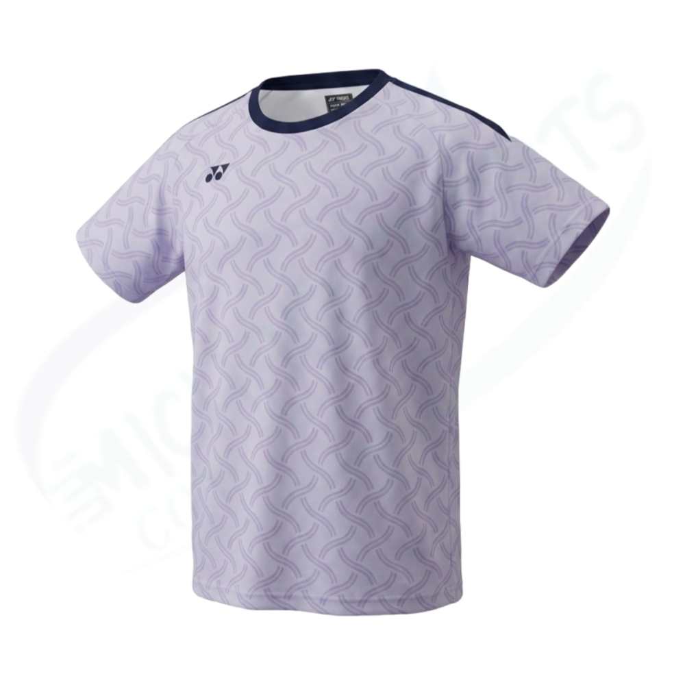 YONEX 16864EX UNISEX T-SHIRT-Pale Lilac COLOR
