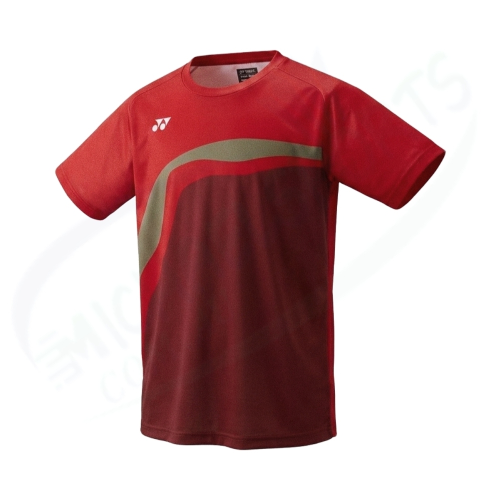 YONEX Badminton/ Tennis Sports UNISEX Shirt 16865 Smoke Red color
