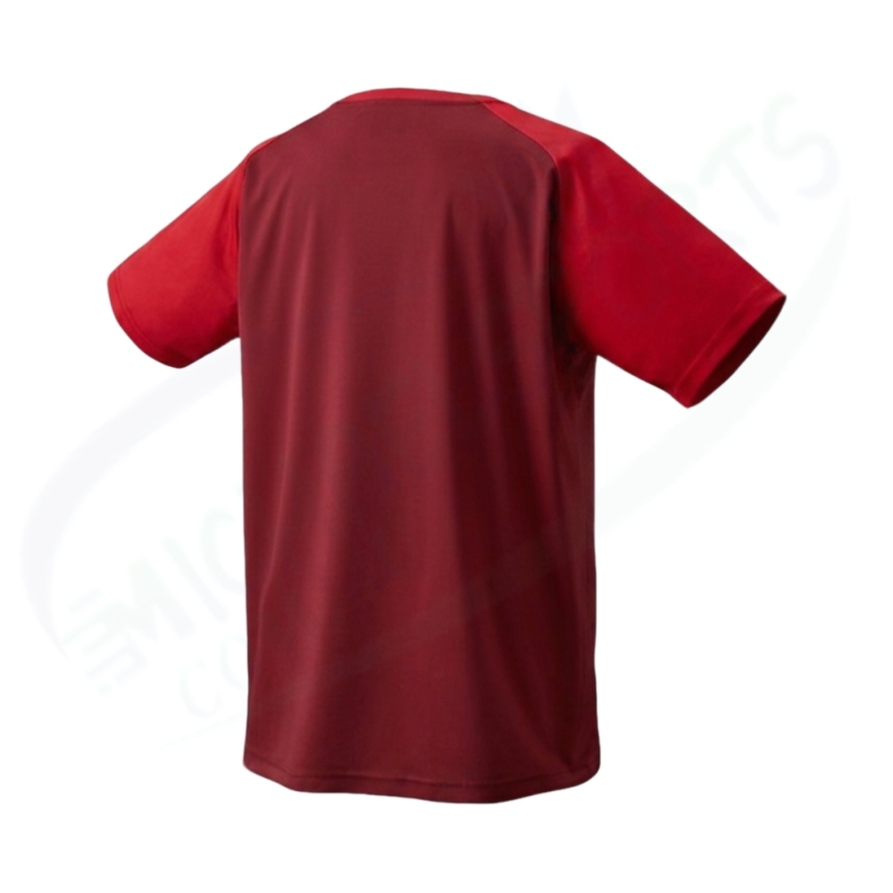 YONEX Badminton/ Tennis Sports UNISEX Shirt 16865 Smoke Red color
