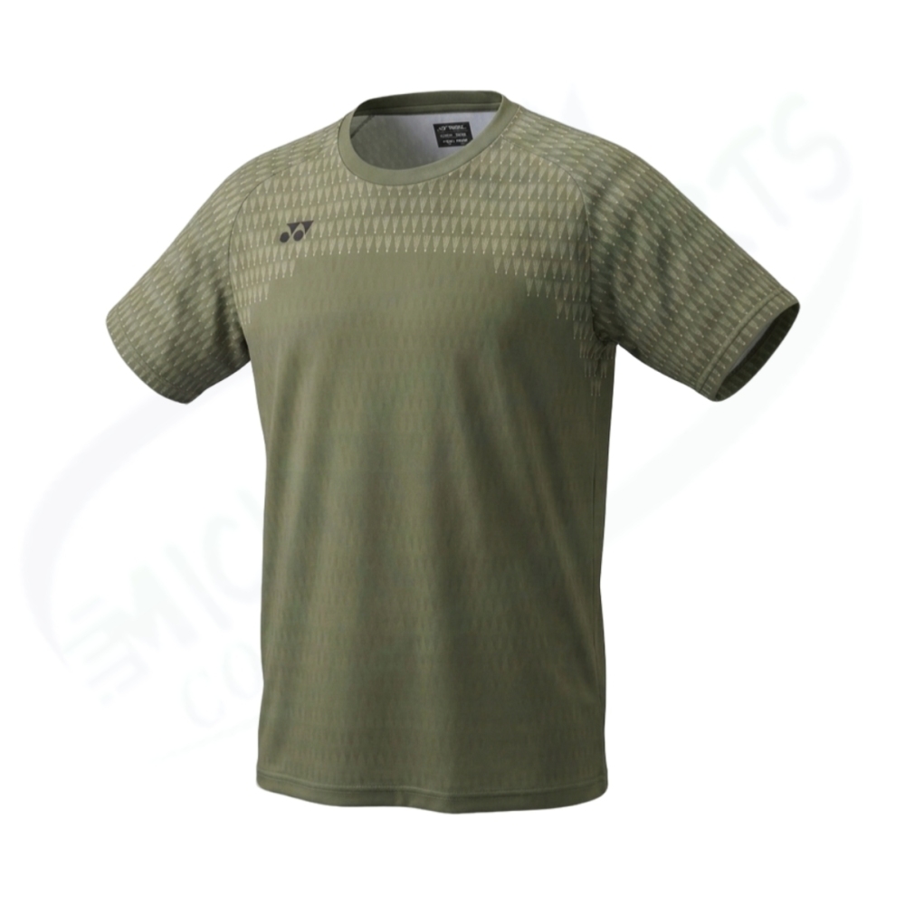 YONEX Badminton/ Tennis Sports UNISEX Shirt 16866 Khaki color