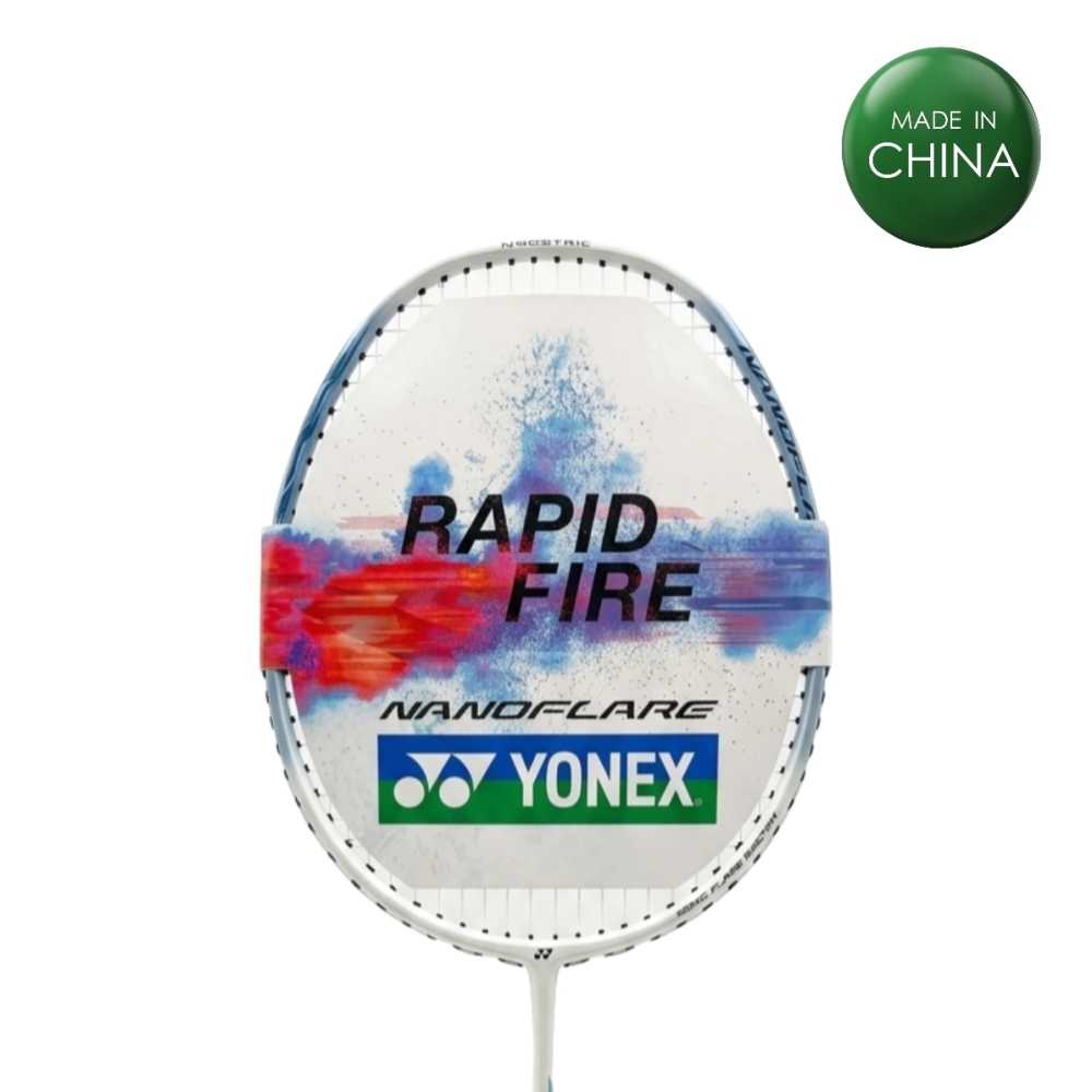 YONEX NANOFLARE 001 CLEAR White/Saxe 5U5 78g Ultra-Light Racket |  + Free Grip