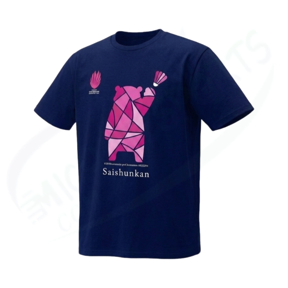Blocking Pink T-shirt Kumamon ver.