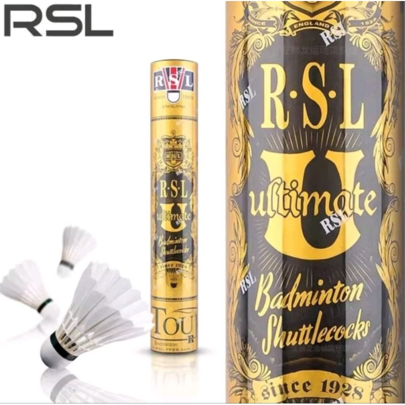 RSL Badminton Shuttlecocks Ultimate Tournament Speed 78 Bulk discount in Description
