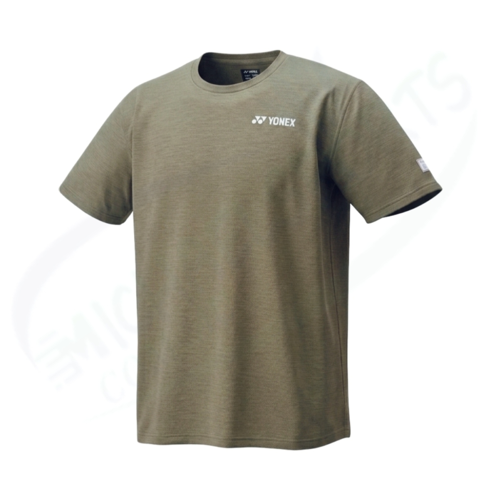 YONEX UNISEX TSHIRT MOCHA KHAKI-XS YOB26190EX 2026 world champion limited