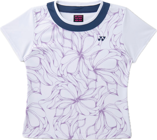 YONEX Women's game shirt. 20988 | Japan Made, KOREA/An Se Young white color