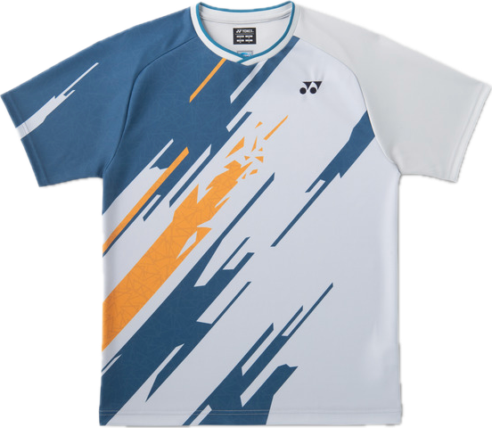 YONEX Unigame shirt (fit style). 10747 Ice Gray (326) / made in Japan/ Badminton Tennis Training Tee AU