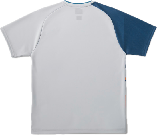 YONEX Unigame shirt (fit style). 10747 Ice Gray (326) / made in Japan/ Badminton Tennis Training Tee AU