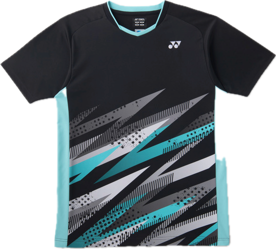 YONEX Unigame shirt. 10746 Black (007) / made in Japan/ Badminton Tennis Training Tee AU