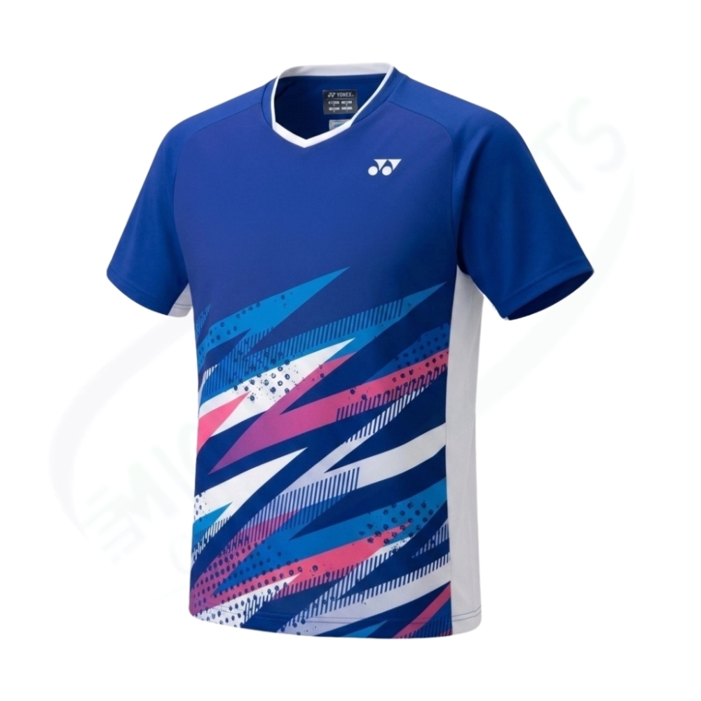 YONEX Unigame shirt. 10746 Midnight Navy (472) / made in Japan/ Badminton Tennis Training Tee AU