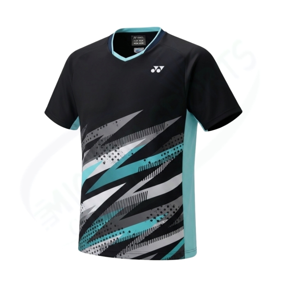 YONEX Unigame shirt. 10746 Black (007) / made in Japan/ Badminton Tennis Training Tee AU