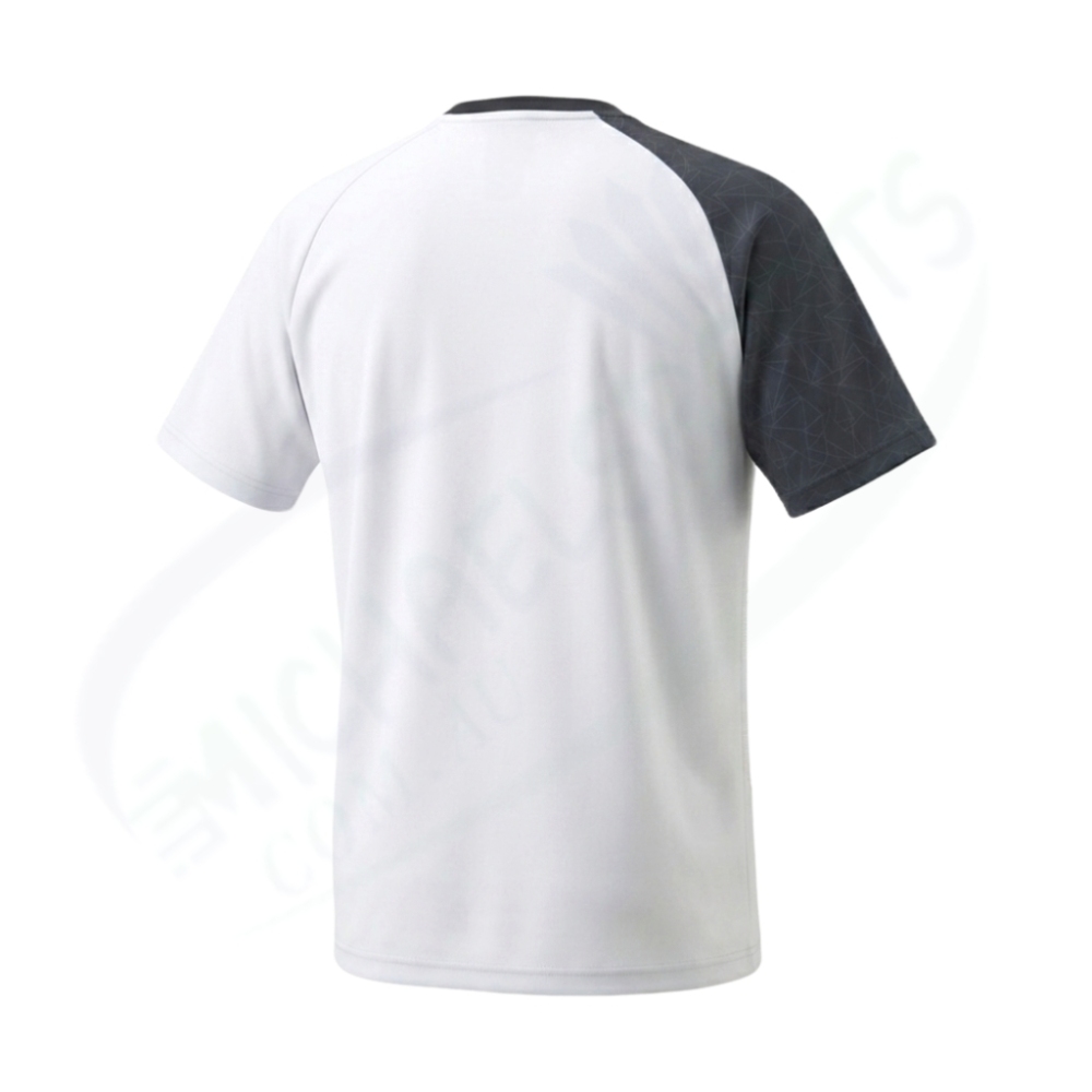 YONEX Unigame shirt (fit style). 10747 White (011) / made in Japan/ Badminton Tennis Training Tee AU