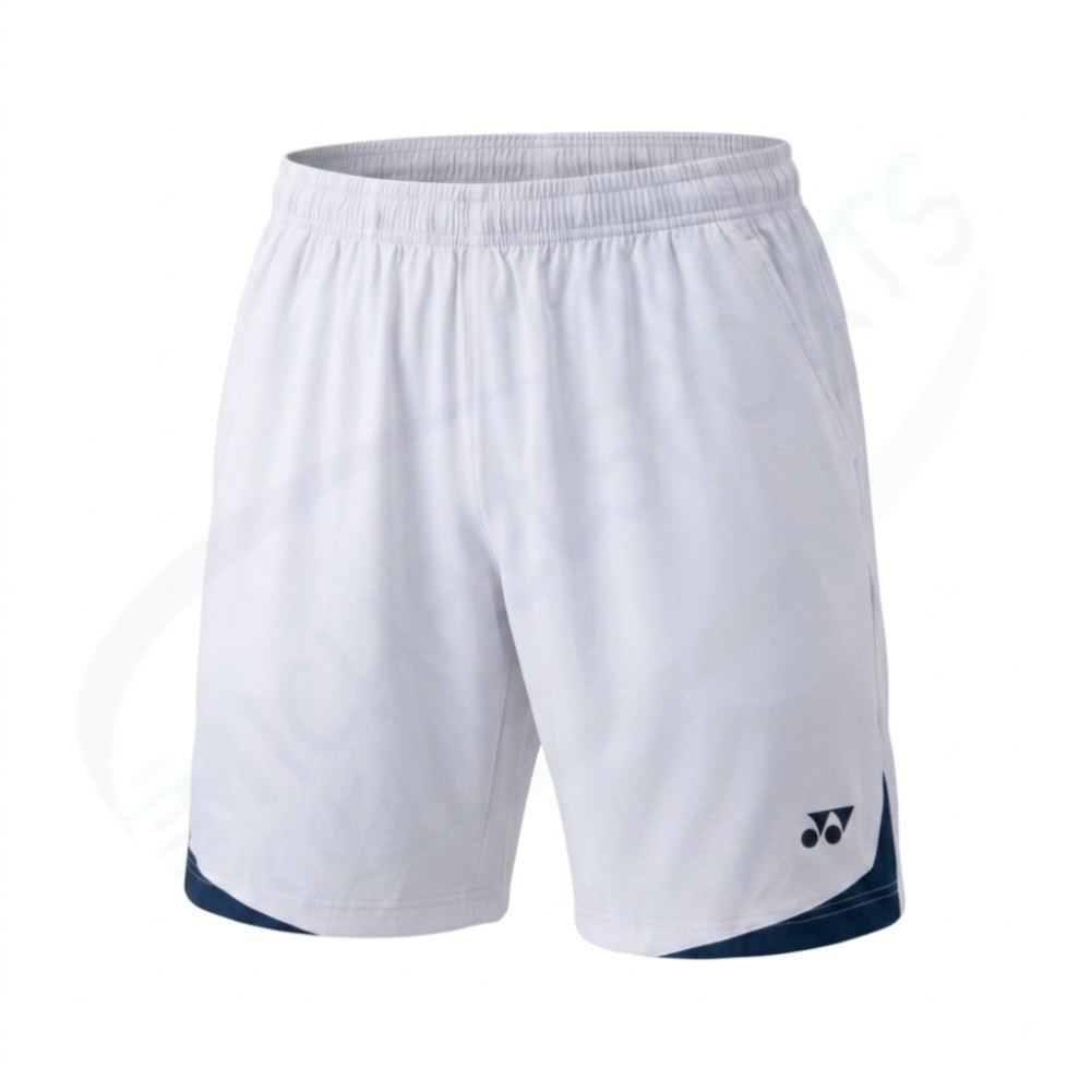 YONEX 15256 UNISEX SHORTS BLACK White (011)  Badminton Sport Shorts AU