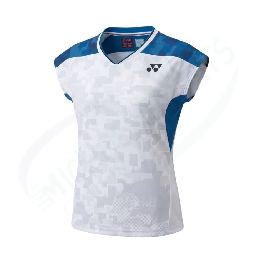YONEX 21000YX Women’s Crew Neck Shirt White | Japan-Made Badminton Jersey AU