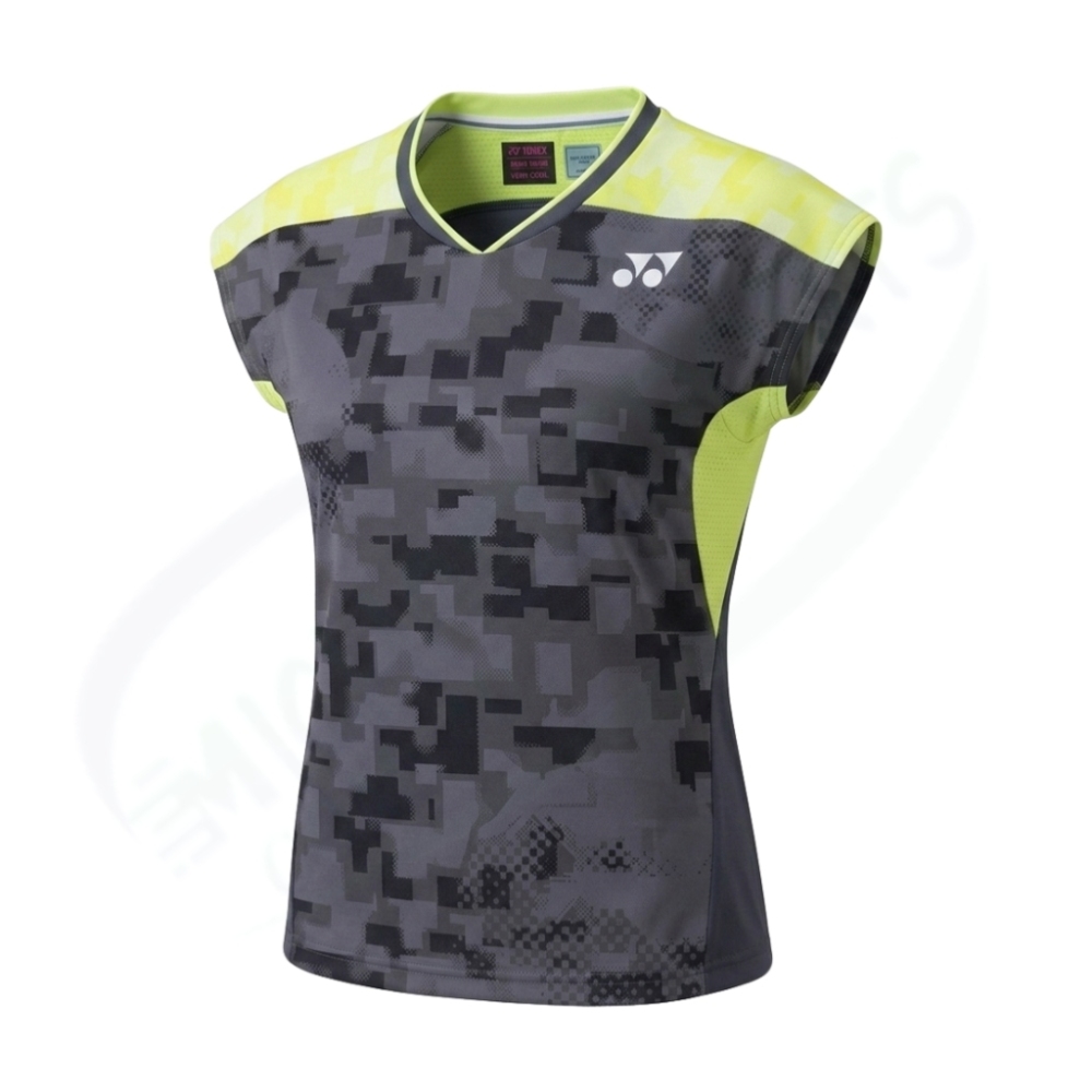 YONEX 21000YX Women Crew Neck Badminton Shirt Ash Gray