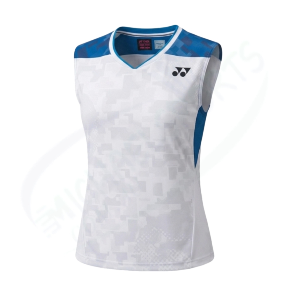 YONEX 21001YX Women Sleeveless Badminton Top White