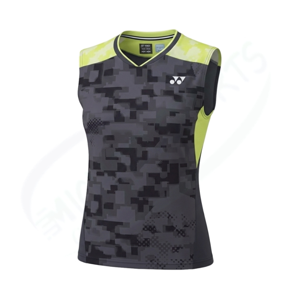 YONEX 21001YX Women Sleeveless Badminton Top Ash Gray