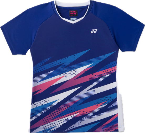 YONEX Women's game shirt. 20990 Midnight Navy (472) / made in Japan/ Badminton Tennis Training Tee AU