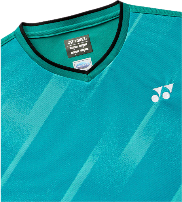 YONEX Unigame shirt. 10745 Peacock Green (502)/ made in Japan/ Badminton Tennis Training Tee AU