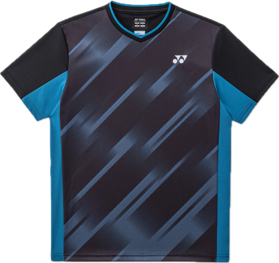 YONEX Unigame shirt. 10745 Black (007)/ made in Japan/ Badminton Tennis Training Tee AU