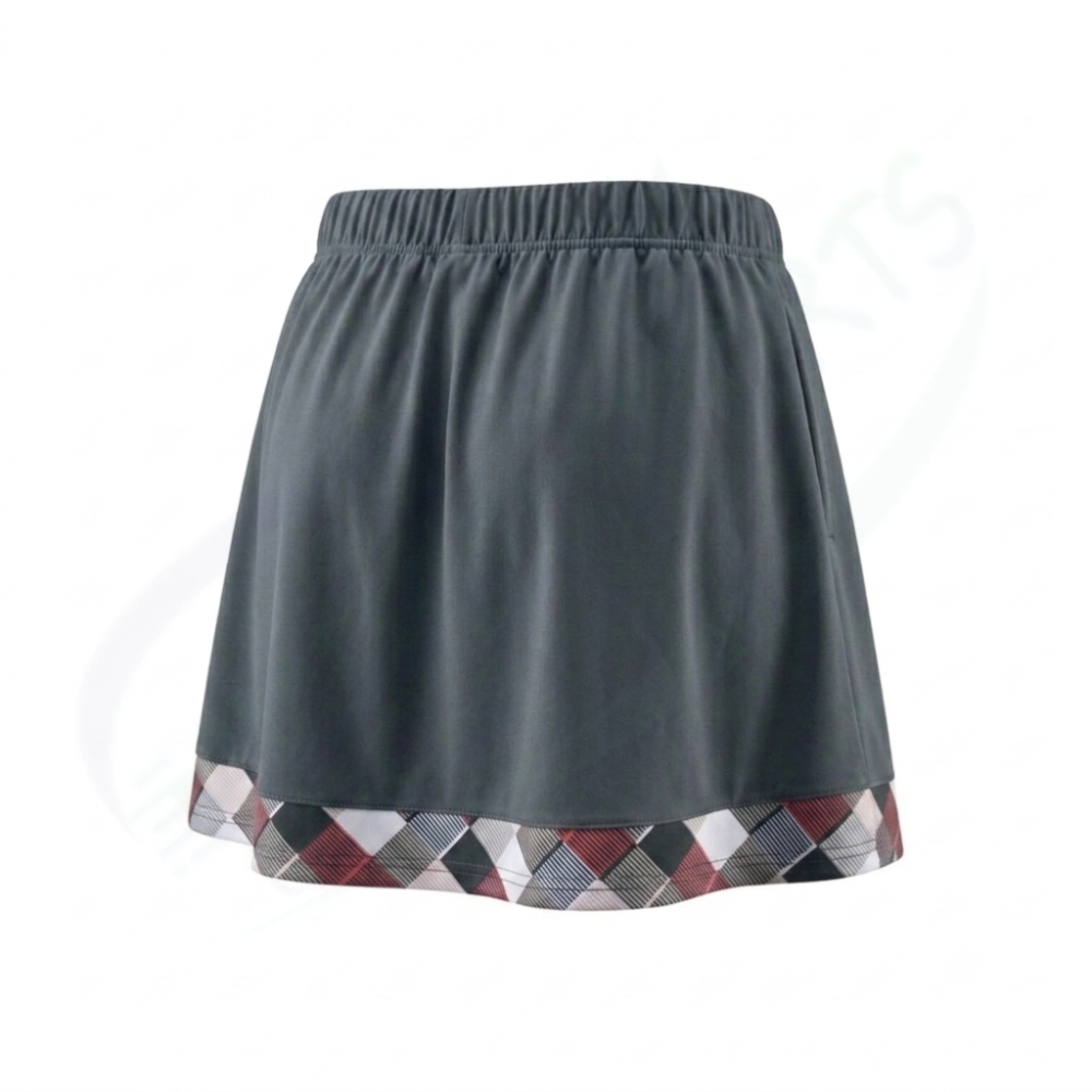 YONEX Women's skirt (with inner spats). 26206 /made in Japan /Color: Iron Gray (405)