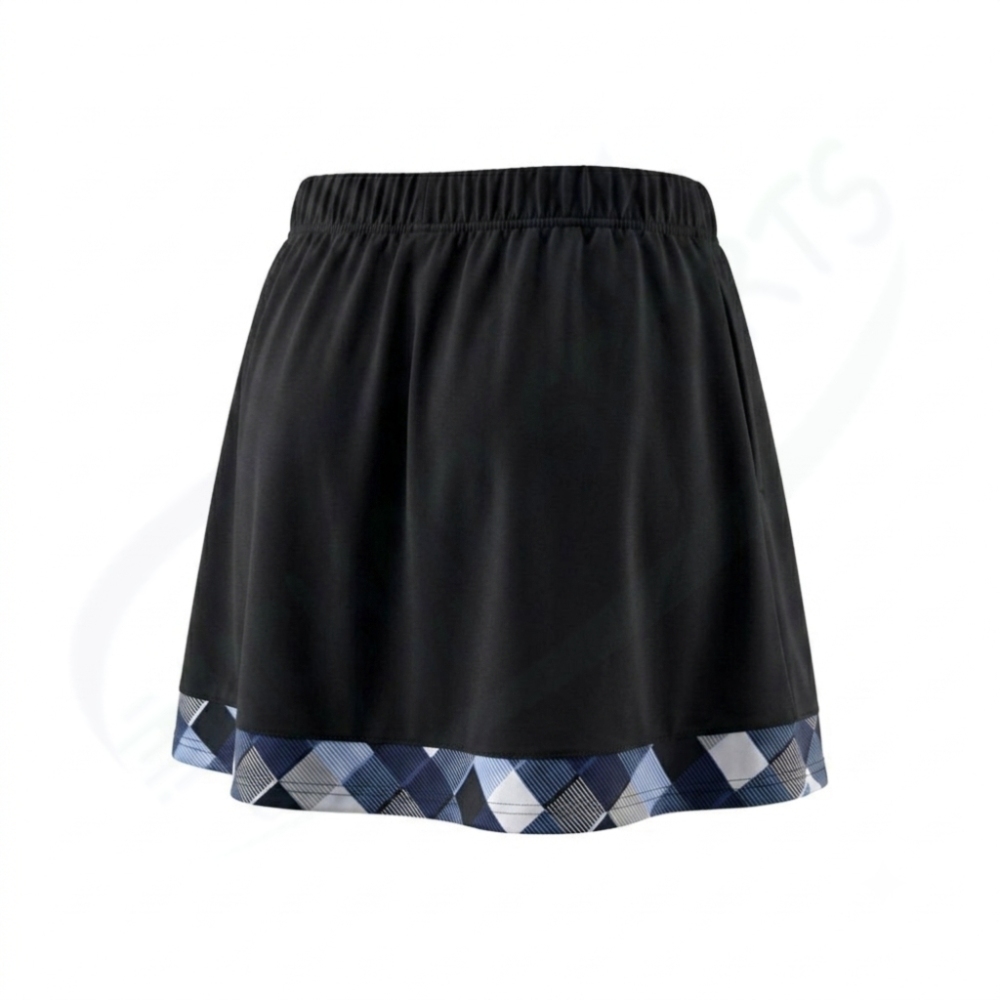 YONEX Women's skirt (with inner spats). 26206 /made in Japan /Color: Black (007)