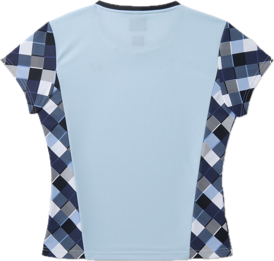 YONEX Women's game shirt. 20987 Pastel blue (664)/ made in Japan/ Badminton Tennis Training Tee AU